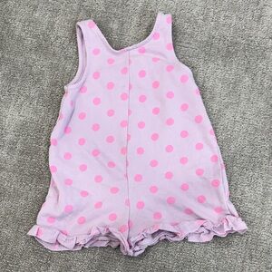 Zara Pink Polka Dot Romper - 5T